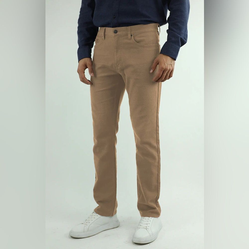 NEW Jachs Men's Taupe 5 Pocket Pants